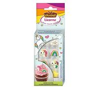 Vahiné Unicornio Surtido de 8 decoraciones de confitería 8 g (juego de 3)