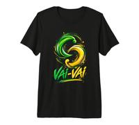 Vai Vai Camiseta Divertida Capoeira Roda Fighter Camiseta Premium