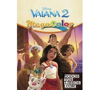 VAIANA 2 MEGACOLOR | Orlando And Walt Disney World Popout Map