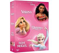 Vaiana, la légende du bout du monde + Raiponce + La Reine des neiges [DVD]