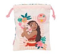 VAIANA - Saquito Merienda Lunch Bag, Portatodo, Calidad y Máxima Resistencia, Porta Comida, Recreo, 20x25 cm