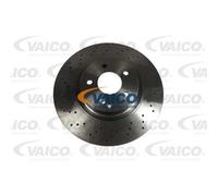 VAICO 2x Disco de Freno Perforado / Iluminación Interior Eje Delantero para
