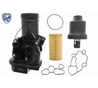 VAICO Caja, filtro de aceite para AUDI: TT, A3, S3, A4, A6, A1 & VOLKSWAGEN: Golf Cabriolet, Eos, Golf, Passat, Polo, Scirocco, Jetta (Ref: V10-3699)