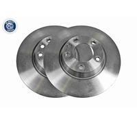 VAICO Disco de freno Delantero, izquierda para VW Touareg (7LA, 7L6, 7L7) 350mm