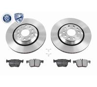 VAICO Discos y pastillas de freno para AUDI: RS3, S3, TT, Q2, A3, RS Q3, Q3 & SKODA: Octavia, Superb, Kodiaq & VOLKSWAGEN: Tiguan (Ref: V10-6630)