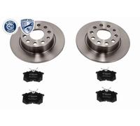 VAICO Discos y pastillas de freno para VOLKSWAGEN: Golf Cabriolet, Eos, Golf, Caddy, Scirocco & SKODA: Yeti, Octavia & SEAT: Leon (Ref: V10-90004)
