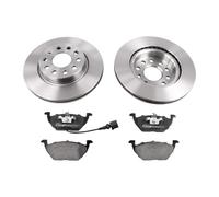 Juego de discos de freno para VW Golf VI, 280 mm, delantero ventilado