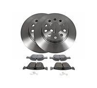 VAICO Kit de Discos de Freno y Pastillas - Discos de Freno Eje trasero 272 macizo - Pastillas de Freno Compatible con VW Golf 7 Hatchback 5G1, BQ1, BE1, BE2 con forros de frenos