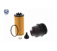 Vaico Tapa para carcasa de filtro de aceite para BMW Serie 1 Serie 2 X1 X2 Mi...