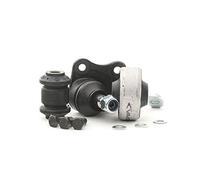 VAICO V10-3907 Kit Juego de reparación suspensión de ruedas con accesorios con apoyo de caucho con rótula de suspensión/carga con juego de tornillos de retención Delantero Izquierda