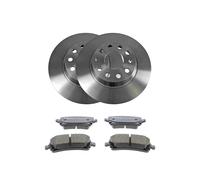 VAICO Discos y pastillas de freno para SKODA: Yeti, Superb, Octavia & VOLKSWAGEN: Eos, Golf, Passat, Touran, Jetta & AUDI: A3 (Ref: V10-6626)