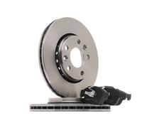 VAICO Discos y pastillas de freno para RENAULT: MÃ©gane, ScÃ©nic, Fluence (Ref: V46-1371)