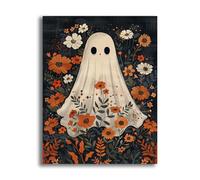 VAIIEYO 5D DIY Diamond Painting Halloween, Diamond Painting Adultos Fantasma, 5D Pintura Diamante, Diamond Art Diamante de Bordado Manualidades para decoración 30X40cm