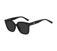 VaiKanhai Gafas de sol retro para mujer, estilo europeo y americano, para hombre y mujer, gafas de conducción nocturna, Negro , Talla única