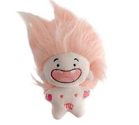 VaiKanhai Lindo Twelve Signs Funny Toothless Doll Keychain Not Does It Have A Cute and Interesting Appearance You Can Also Design The Doll's Hairstyle According to Your Preferenc Peluche (C, C)
