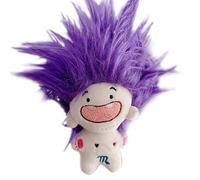 VaiKanhai Lindo Twelve Signs Funny Toothless Doll Keychain Not Does It Have A Cute and Interesting Appearance You Can Also Design The Doll's Hairstyle According to Your Preferenc Peluche (PP2, C)