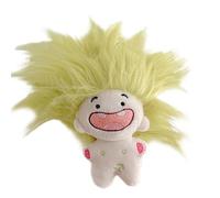 VaiKanhai Lindo Twelve Signs Funny Toothless Doll Keychain Not Does It Have A Cute And Interesting Appearance You Can Also Design The Doll's Hairstyle According To Your Preferenc Peluche (Verde, C)