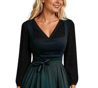 VaiKanhai Top sin tirantes para mujer, chaqueta de cerveza, fiesta de cerveza, Ding Dong Outfit Camisa Top Vestido, Negro , XXL