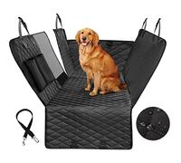 Vailge - Funda de Asiento para Perro Trasero Coche, 100% Impermeable, con Ventana Malla, Evita arañazos, antiresbalones, Perros, Fundas Coches