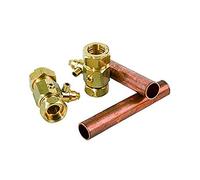 Vaillant 306201 Juego de compuertas Rectas 3/4'' Calefacción, Color Blanco