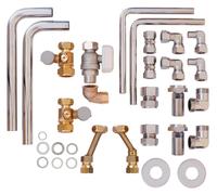 Vaillant Vcw / Vci-Instal Set,Intercambio Alt-Inst A bajo Revoque,Tubo Acortado