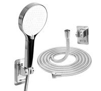 Vailux® Alcachofa Ducha Con Manguera de 1,5M Acero Inoxidable | Ducha Alta Presión 6 Modos Antical | Soporte Alcachofa Ducha | Pistola Pulverizadora, Limpia Aseos y Baños
