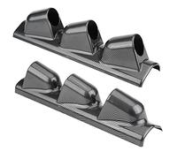 Vaina de Pilar de Calibre Triple Universal de 52 Mm - Soporte de Montaje de Soporte de Medidor de 2 Pulgadas (3 agujeros)