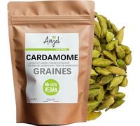 Vainas de semillas de cardamomo verde - Semillas de cardamomo enteras 100% naturales - NCA (50)