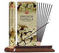 Vainilla Francesa Varitas De Incienso Y Soporte De Incienso Paquete Insence Hem Varitas De Incienso
