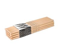 Vaisoeny Baquetas 7A para adultos, 12 pares de baquetas clásicas de madera de arce para niños, accesorios profesionales de percusión para instrumentos musicales