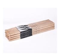 Vaisoeny Baquetas 7A para adultos, 12 pares de baquetas clásicas de madera de roble para niños, accesorios profesionales de percusión para instrumentos musicales