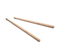 Vaisoeny Baquetas para tambor, palillos de nogal americano, punta ovalada, 1 par