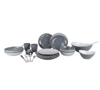 Vajilla 16 piezas gris classic line gimex