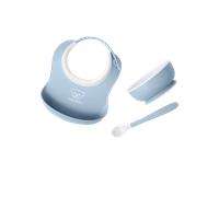 Vajilla Bebé, 3 piezas - Azul pastel