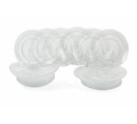 Vajilla de 18 piezas de cristal Imperial