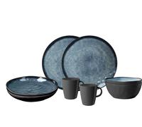 Vajilla de 8 piezas tête-à-tête venetian brunner