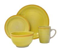 Vajilla de Cerámica para 2 Personas, Vajilla Moderna 8 Piezas, 4 Platos, 2 Bol y 2 Taza - Hogar y Más