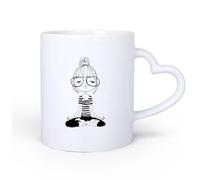 Vajilla de Cerámica para Hogar Yoga Meditación Adolescente Zen 11oz/320ml El mejor regalo para una bebida matutina, bodas, cumpleaños, regalos para mujeres, Día del Padre, madres, niñas y niños