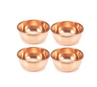 Vajilla de cobre, vajilla de cobre hecha a mano, se puede utilizar para comer o decorar y agregar características de restaurante (B)