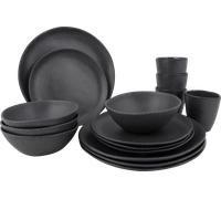 Vajilla de16 piezas gris boxton bo-camp