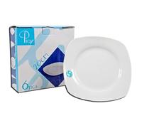 Vajilla finstock piaf caja 6 plat postre cuadra-lt 20,0 cm 25302