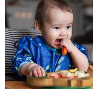 Vajilla infantil con plato de bambú y cuchara 250 ml incl. ventosa 18 x 18 cm Klarstein