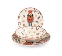 Vajilla navideña H&H de 18 piezas, Kingdom