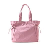 VAKAER - Bolsa de mano para mujer, bolsa de compras con cincha lateral, 18 litros, bolso hobo grande, bolso de hombro ligero para trabajo, entrenamiento, viajes, rosado (Blush Pink), Talla única
