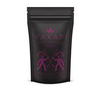 Vakapi Yerba Mate Tee Green | PERA | Fruta del precio, Holunder, Hoja de menta | Sabor natural de pera | Jerba Mate muy estimulante y afrutado con un toque de amargura, 500 g