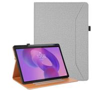 Vakarey Funda para Lenovo Idea Tab Pro con Portalápices a Prueba de Golpes para Lenovo Idea Tab Pro Funda 12.7 Pulgadas 2025,Gris