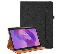 Vakarey Funda para Lenovo Idea Tab Pro con Portalápices a Prueba de Golpes para Lenovo Idea Tab Pro Funda 12.7 Pulgadas 2025,Negro