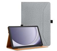 Vakarey Funda Tablet para Samsung Galaxy Tab A11 Plus/A11+ 5G 11 Pulgadas Antigolpes Cuero PU Inteligente Capa,Grau