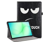 Vakarey Funda Tablet para Samsung Galaxy Tab A11 Plus/A11+ 5G 11 Pulgadas Antigolpes Cuero PU Inteligente Capa,Augen