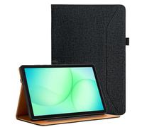 Vakarey Funda Tablet para Samsung Galaxy Tab A11 Plus/A11+ 5G 11 Pulgadas Antigolpes Cuero PU Inteligente Capa,Schwarz